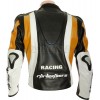RTX Aero Evo Orange Leather Motorcycle Jacket RTX Aero Evo Orange Leather Motorcycle Jacket